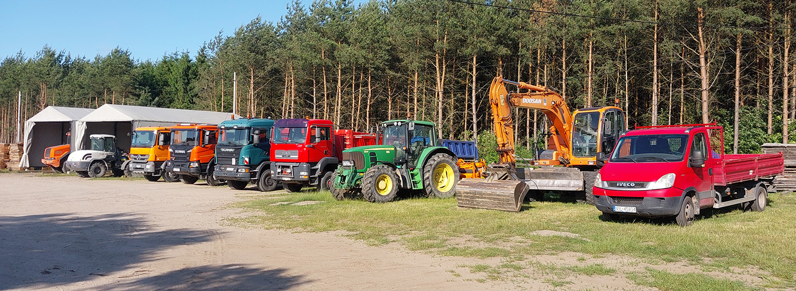 Sprzedaż kruszyw i roboty ziemne